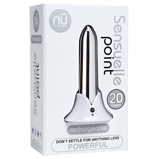 Sensuelle Point 20 Function Bullet - Silver Sensuelle Point 20 Function Bullet - Silver - UABDSM