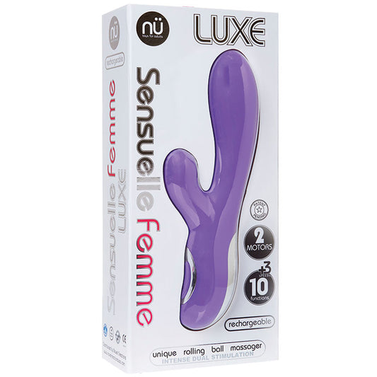 Sensuelle Femme Luxe 10 Function Rabbit Massager - Purple Sensuelle Femme Luxe 10 Function Rabbit Massager - Purple - UABDSM