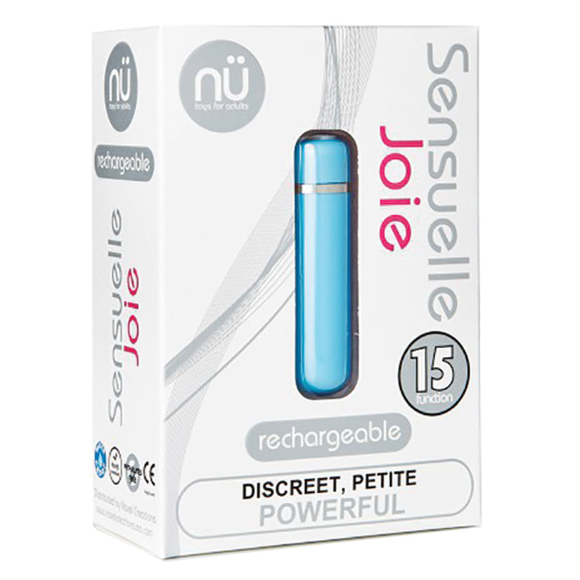 Sensuelle Joie 15 Function Bullet - Blue - UABDSM