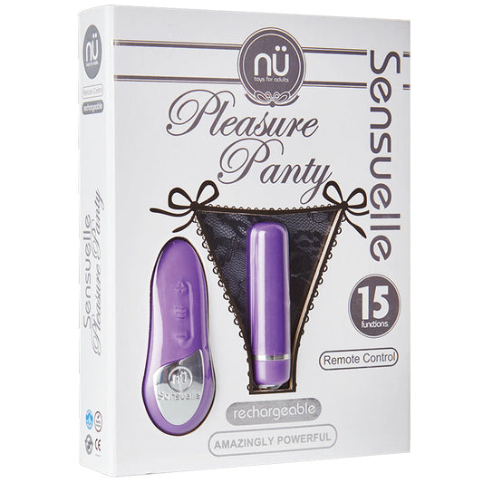 Sensuelle Pleasure Panty - Purple Sensuelle Pleasure Panty - Purple - UABDSM