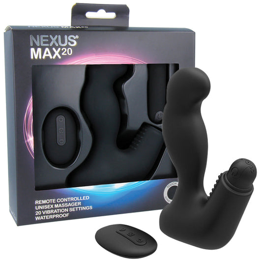 Nexus MAX 20 Remote Unisex Massager Nexus MAX 20 Remote Unisex Massager - UABDSM
