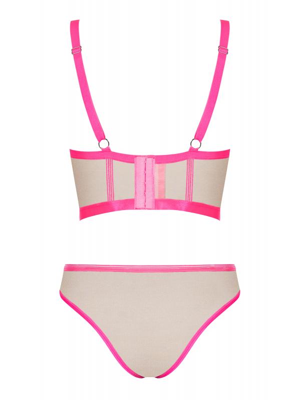 Nudelia 2-piece Bra Set - Nude/Pink - UABDSM