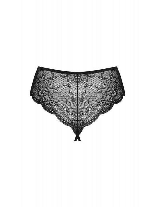 Pearlove Sexy Crotchless Thong With Pearls - UABDSM