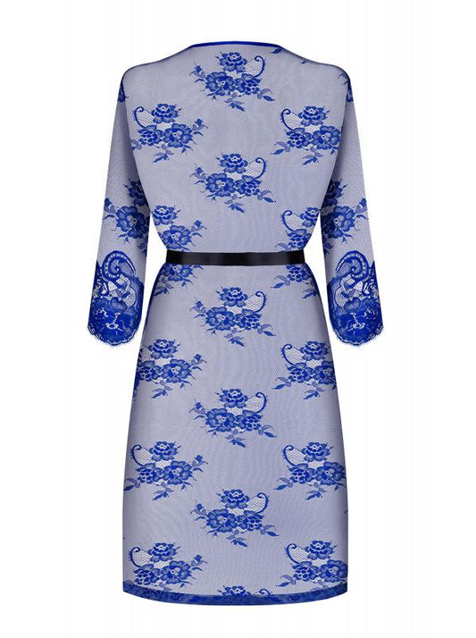 Cobaltess Lace Kimono - Blue - UABDSM