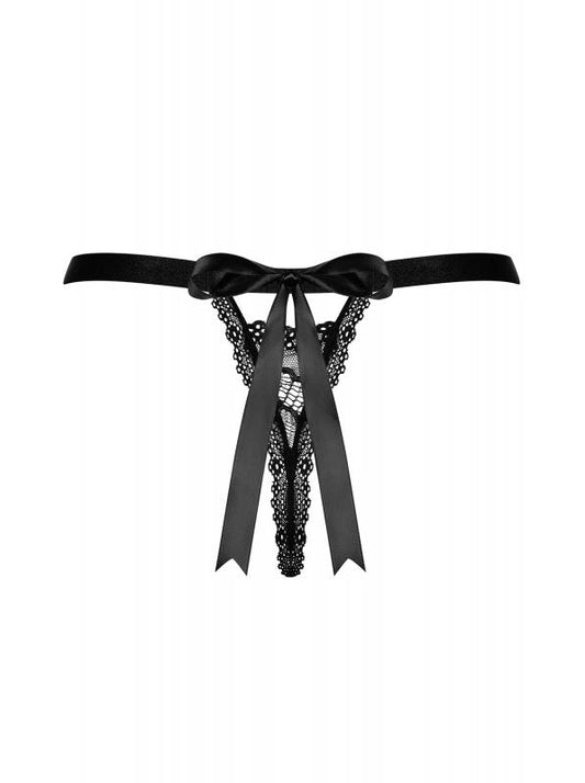 Isabellia Sexy Lace Thong - Black - UABDSM