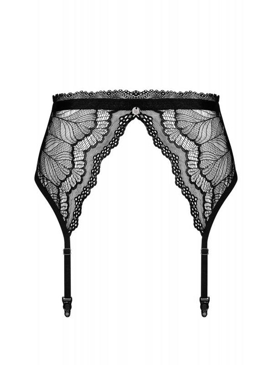 Isabellia Lace Garter Belt - Black Isabellia Lace Garter Belt - Black - UABDSM