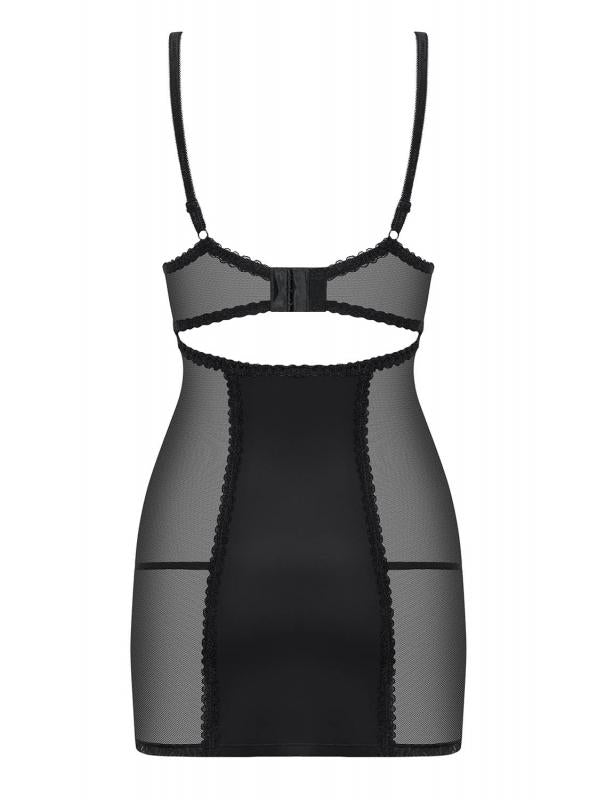 Amallie Teddy With Sexy Thong - Black - UABDSM