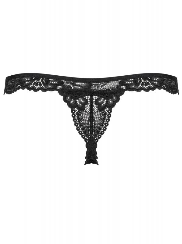 Miamor Lace Thong - Black - UABDSM