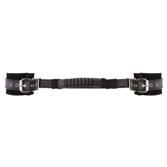 Ouch Adjustable Black Leather Handcuffs Ouch Adjustable Black Leather Handcuffs - UABDSM