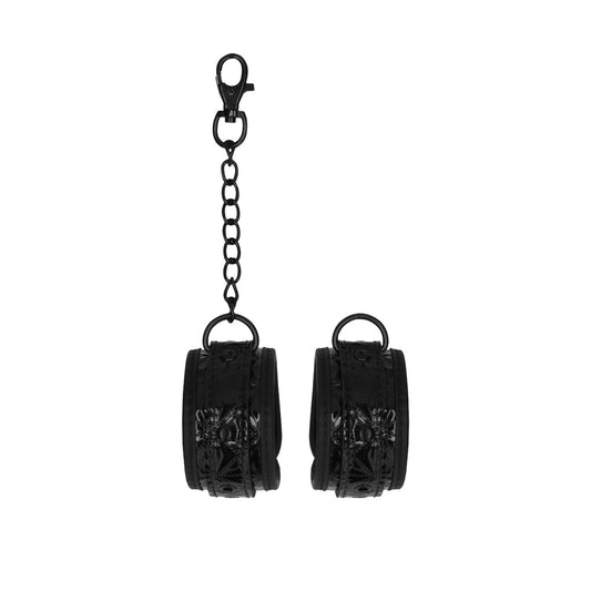 Ouch Luxury Black Hand Cuffs Ouch Luxury Black Hand Cuffs - UABDSM