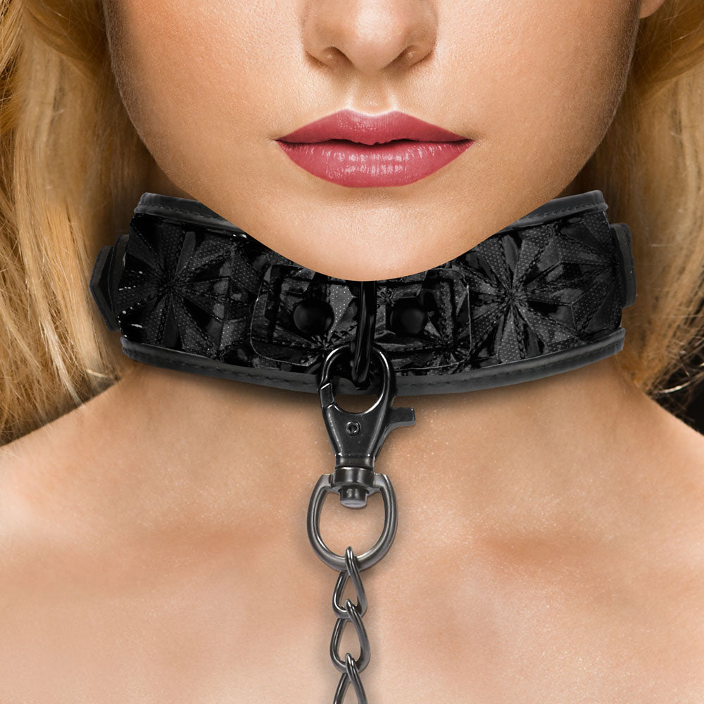 Ouch Luxury Collar With Leash - UABDSM