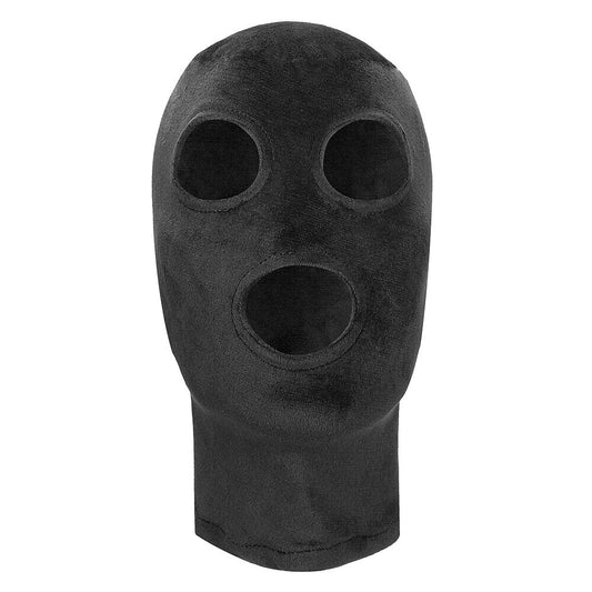 Ouch Velvet Mask With Eye And Mouth Opening Ouch Velvet Mask With Eye And Mouth Opening - UABDSM