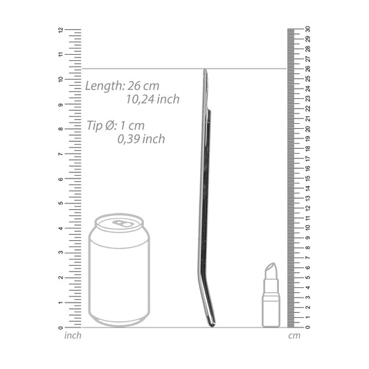 Ouch Urethral Sounding Stainless Steel Smooth Dilator - UABDSM