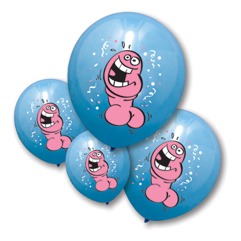 Pecker Balloons - 6 Pack - UABDSM