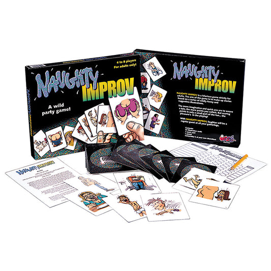 Naughty Improv Board Game Naughty Improv Board Game - UABDSM