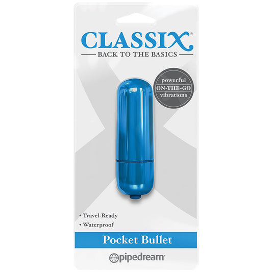 Classix Pocket Bullet - Blue Classix Pocket Bullet - Blue - UABDSM