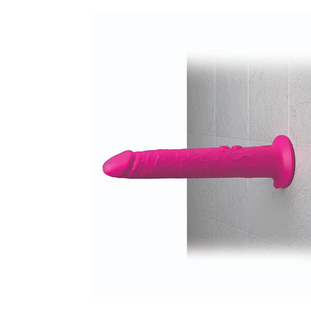 Vibrating Suction Cup Wall Banger Pink - UABDSM
