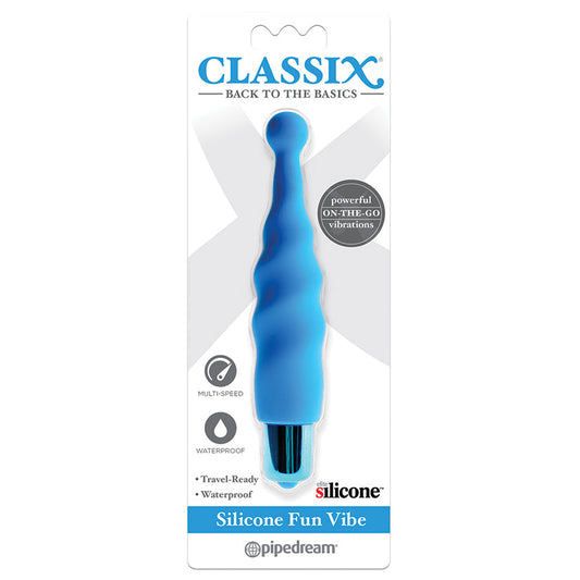 Silicone Fun Vibe - Blue Silicone Fun Vibe - Blue - UABDSM