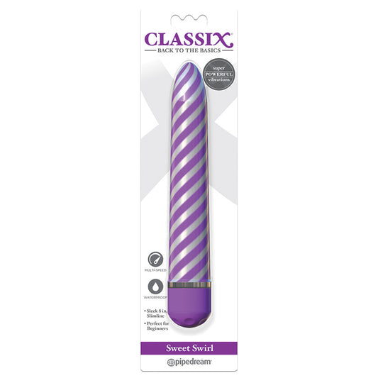 Sweet Swirl Vibrator - Purple Sweet Swirl Vibrator - Purple - UABDSM