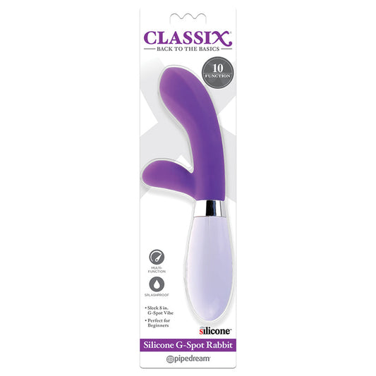 Silicone G-Spot Rabbit - Purple Silicone G-Spot Rabbit - Purple - UABDSM