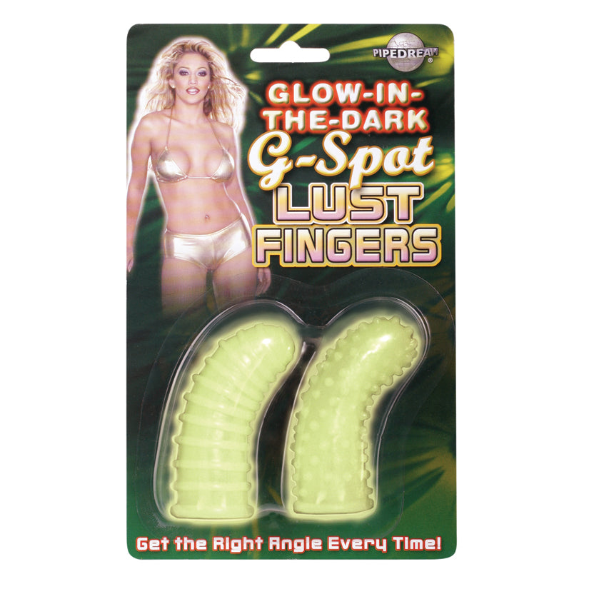 Glow-in-the Dark G-Spot Lust Fingers - UABDSM
