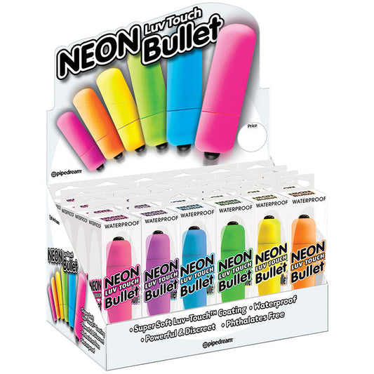 Neon Luv Touch Bullet-Display of 24 Neon Luv Touch Bullet-Display of 24 - UABDSM