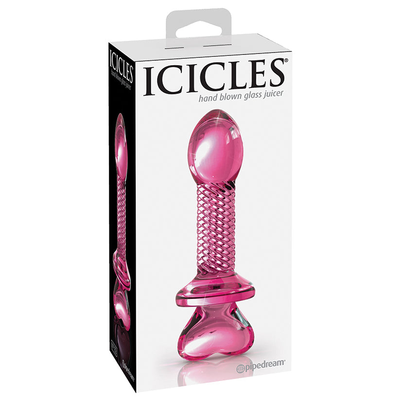 Icicles No.82 Heart Shaped Base-Pink 6 - UABDSM
