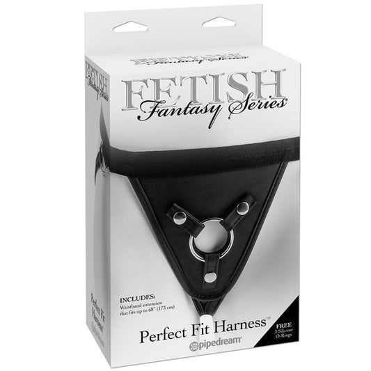 Fetish Fantasy Series Perfect Fit Harness - Black Fetish Fantasy Series Perfect Fit Harness - Black - UABDSM