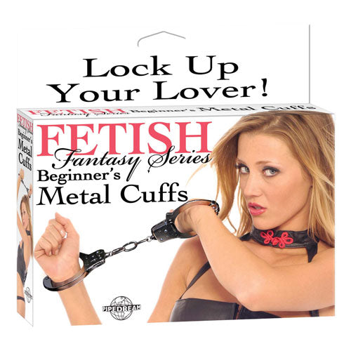 Fetish Fantasy Series Beginners Metal Cuffs Fetish Fantasy Series Beginners Metal Cuffs - UABDSM