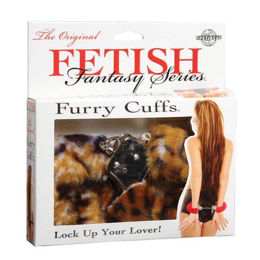 Fetish Fantasy Series Furry Cuffs - Leopard Fetish Fantasy Series Furry Cuffs - Leopard - UABDSM