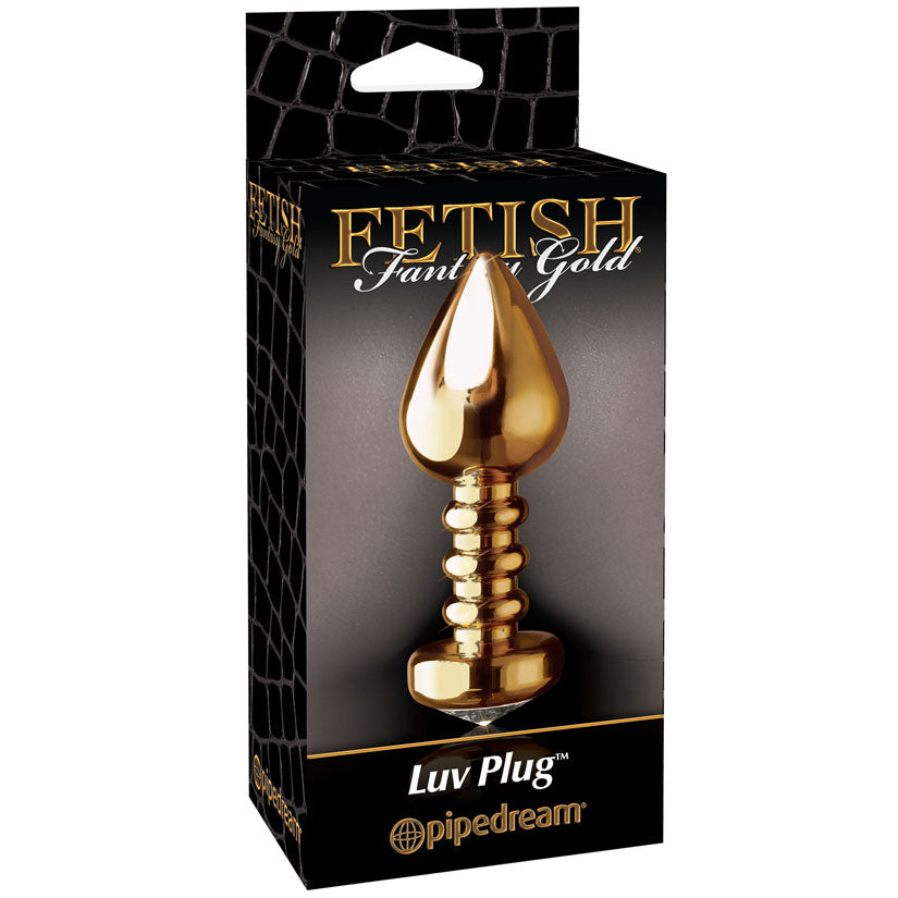 Fetish Fantasy Gold Luv-Plug - Gold - UABDSM