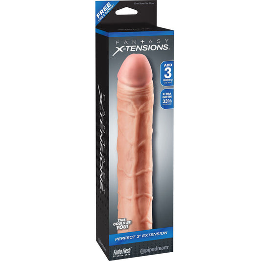 Fantasy X-Tension Perfect 3-Inch Extension Fantasy X-Tension Perfect 3-Inch Extension - UABDSM