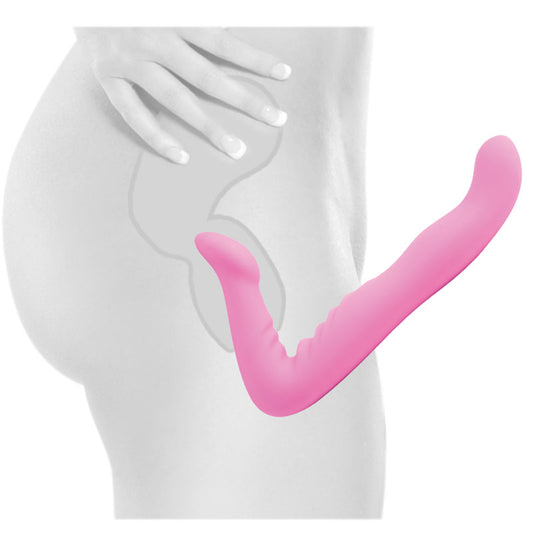 Fetish Fantasy Elite Strapless Strap On 8 Inch Pink - UABDSM
