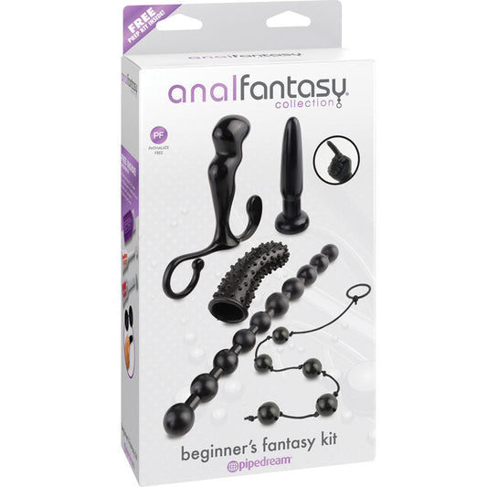 Anal Fantasy Collection Beginners Fantasy Kit - Black Anal Fantasy Collection Beginners Fantasy Kit - Black - UABDSM