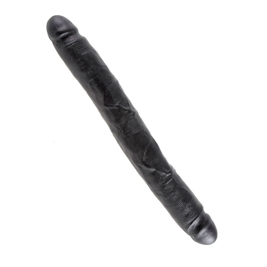 King Cock 12 Inch Slim Double Dildo Black King Cock 12 Inch Slim Double Dildo Black - UABDSM