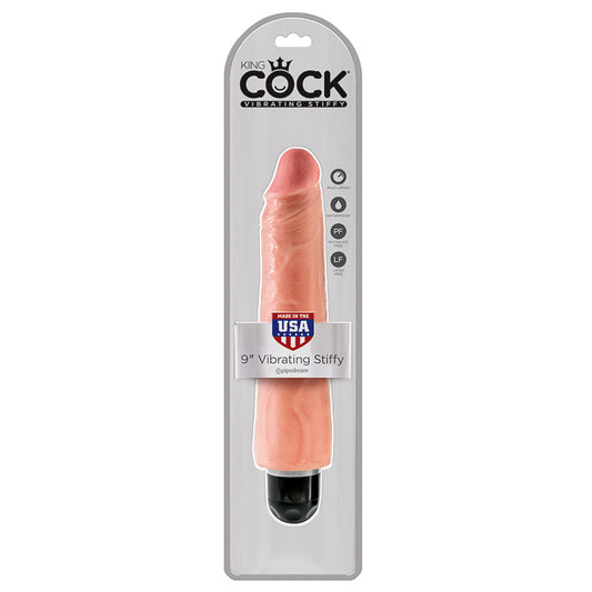 King Cock 9 Vibrating Stiffy Flesh King Cock 9 Vibrating Stiffy Flesh - UABDSM