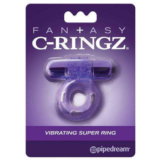 Fantasy C-Ringz Vibrating Super Ring Purple Fantasy C-Ringz Vibrating Super Ring Purple - UABDSM