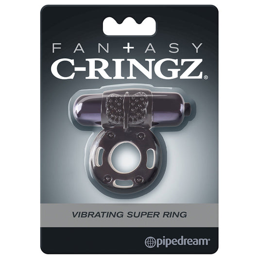 Fantasy C-Ringz Vibrating Super Ring Black Fantasy C-Ringz Vibrating Super Ring Black - UABDSM