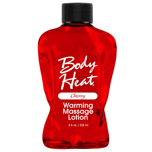 Body Heat Warming Massage Lotion - 8 Fl. Oz. - Cherry Body Heat Warming Massage Lotion - 8 Fl. Oz. - Cherry - UABDSM