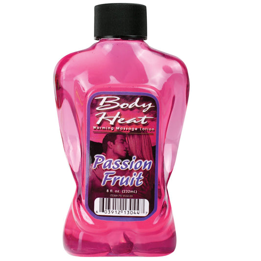 Body Heat Warming Massage Lotion - 8 Fl. Oz. - Passion Fruit Body Heat Warming Massage Lotion - 8 Fl. Oz. - Passion Fruit - UABDSM