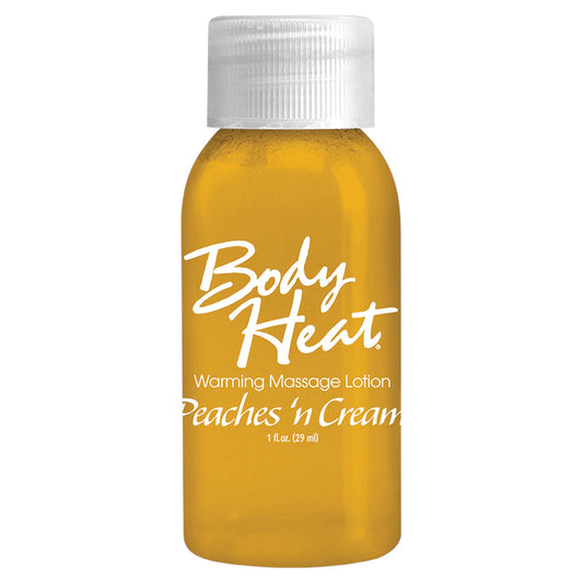 Body Heat Warming Massage Lotion - 1 Fl. Oz. - Peaches n Cream Body Heat Warming Massage Lotion - 1 Fl. Oz. - Peaches n Cream - UABDSM