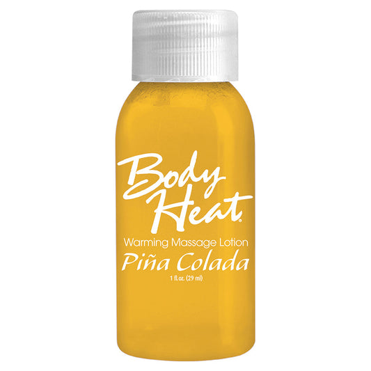 Body Heat Warming Massage Lotion - 1 Fl. Oz. - Pina Colada Body Heat Warming Massage Lotion - 1 Fl. Oz. - Pina Colada - UABDSM