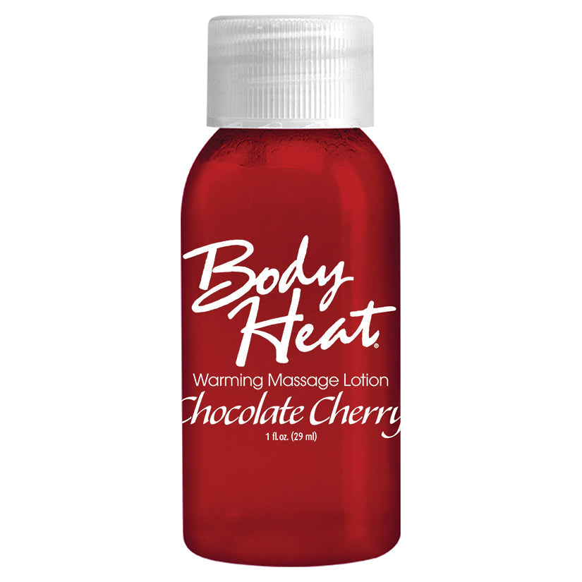 Body Heat Warming Massage Lotion - 1 Fl. Oz. - Chocolate Cherry - UABDSM