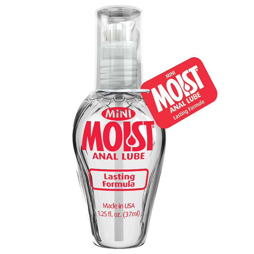 Moist Mini Anal Lube-Lasting Formula 1.25oz - UABDSM