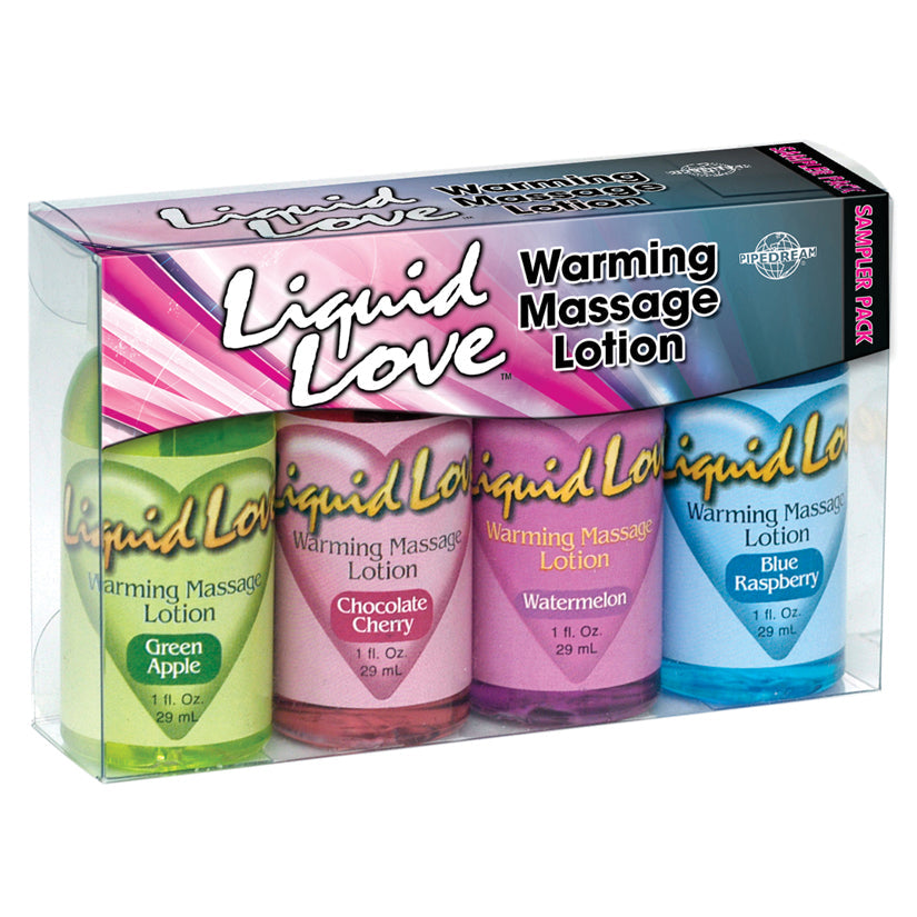 Liquid Love Sampler 4 Pack - 1 Fl. Oz. Bottles - Assorted - UABDSM