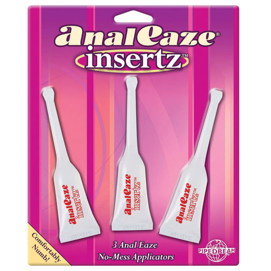Insertz Anal Eaze 10ml 3 Pack Insertz Anal Eaze 10ml 3 Pack - UABDSM