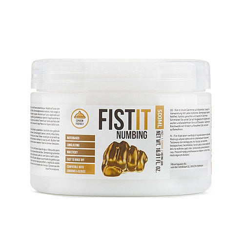 Fist It Numbing Water Based 500ml Lubricant Fist It Numbing Water Based 500ml Lubricant - UABDSM
