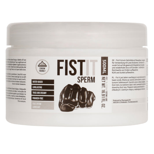 Fist it Sperm 500ml Lubricant Fist it Sperm 500ml Lubricant - UABDSM