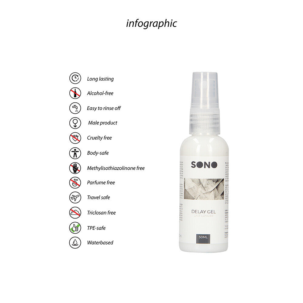 Sono Delay Gel 50ml - UABDSM