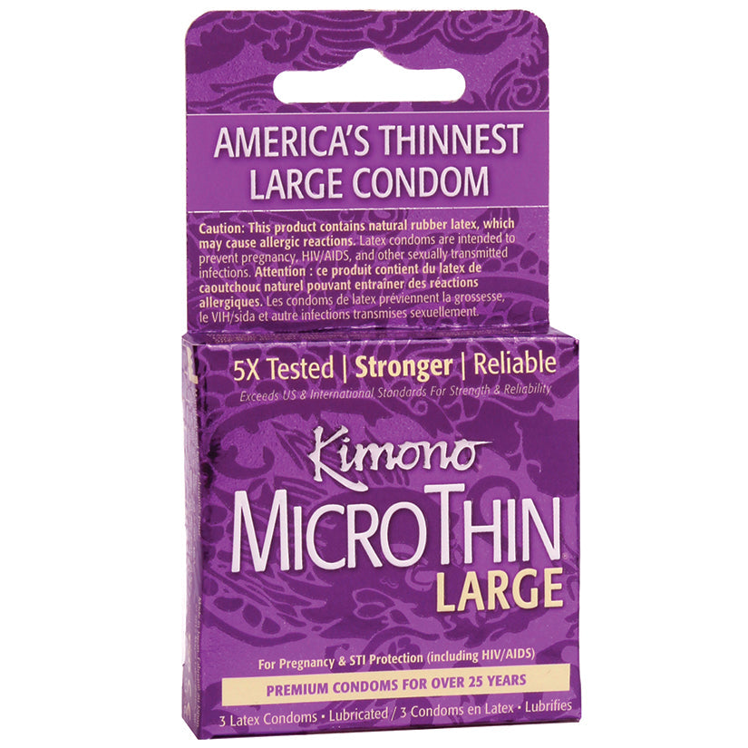 Kimono Microthin Large - 3 Pack - UABDSM